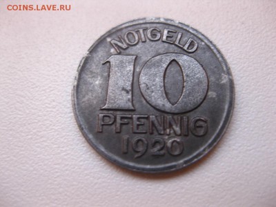 HALLE,10 пфеннигов 1920г(нотгельд,железо)!!до 13.03.2014 - IMG_0843.JPG