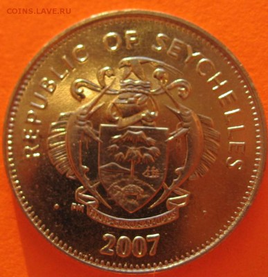 Сейшелы 25 центов 2007 год - IMG_3492.JPG