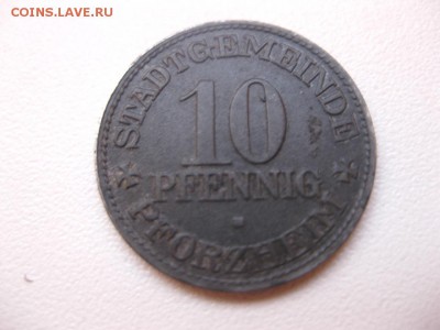 PFORZHEIM,10 пфеннигов 1917г(нотгельд,Zi)!!до 13.03.2014 - IMG_0845.JPG