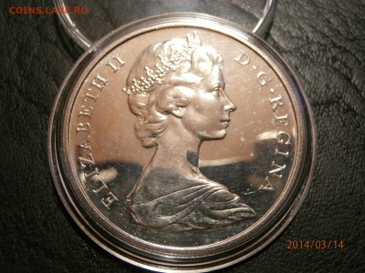ГИБРАЛТАР. крона ЗАМОК. 1967г. до 15.03 - P3140021.JPG