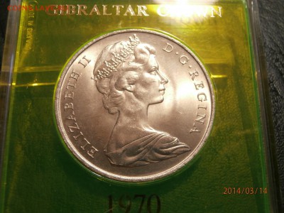 ГИБРАЛТАР. крона ЗАМОК. 1970г. до 15.03 - P3140027.JPG