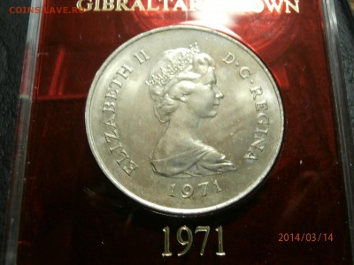 ГИБРАЛТАР. крона ОБЕЗЬЯНА. 1971г. до 15.03 - P3140029.JPG