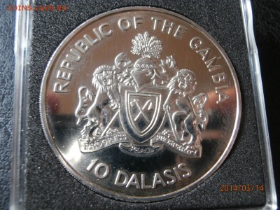 ГАМБИЯ 10 даласи 1992г.ВИЗИТ ПАПЫ до 15.03 - P3140003.JPG