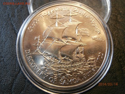 САМОА 1 тала 1972г. 250-летие открытия Самоа до 15.03 - P3140006.JPG