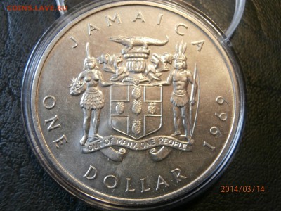 ЯМАЙКА 1 доллар 1969г. до 15.03 - P3140007.JPG