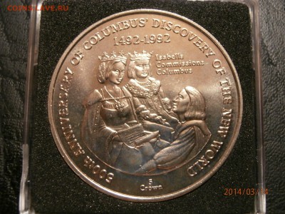 ТЕРКС И КАЙКОС 5 крон КОЛУМБ 1991г. до 15.03 - P3140003.JPG