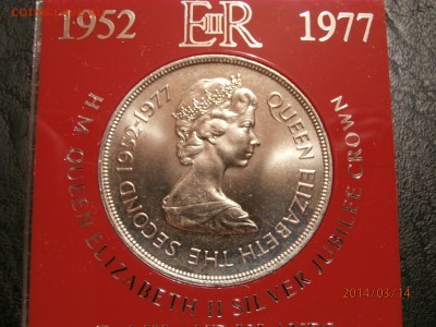 ФОЛКЛЕНДЫ. 50пенсов СЕРЕБРЯНЫЙ ЮБИЛЕЙ в боксе 1977г до 10.03 - P3140002.JPG