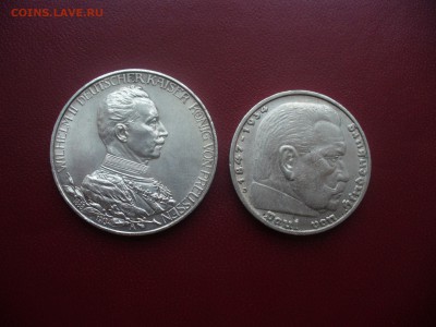 3 марки 1913 и 5 марок 1938 - P1170676.JPG