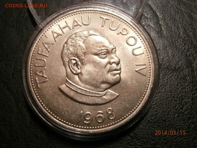 ТОНГА 1 паанга  1968г.  до 16.03 - P3150001.JPG