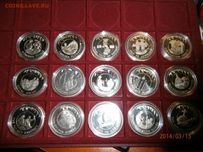 ФОЛКЛЕНДЫ 2002г.50пенсов- серия ЗОЛОТОЙ ЮБИЛЕЙ 15шт.16.03 - P3150007.JPG