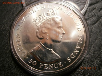 ФОЛКЛЕНДЫ 2001г.50пенсов. ЮБИЛЕЙ ЕЛИЗАВЕТЫ до 16.03 - P3150006.JPG