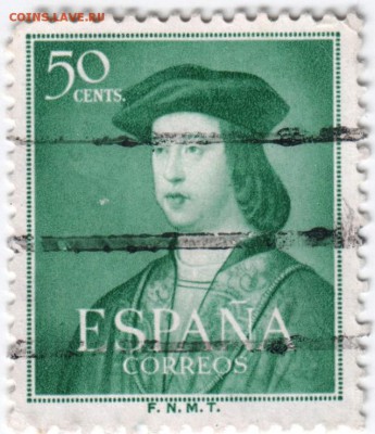 Марки Испании 41 шт. времён 40-х годов до 21.03.14 г. в 19.0 - Scan-140312-0062
