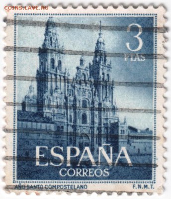 Марки Испании 41 шт. времён 40-х годов до 21.03.14 г. в 19.0 - Scan-140312-0072
