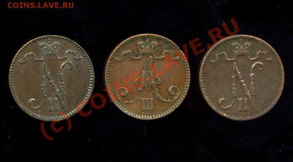 Царская Финляндия 1 пенни 1894,1901,14 до 01.03 22-00мск - img526