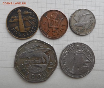 Барбадос. 5 монет. 1973г. - SAM_5392.JPG