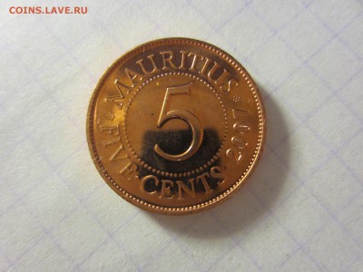 Маврикий 5 центов 2007, до 21.03.2014 в 22.00 мск - IMG_9026