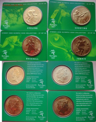 Мартовская распродажа иностранных монет - sydney2000-03