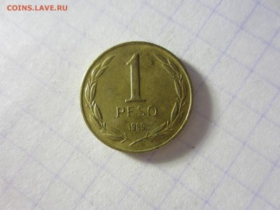 Чили 1 песо 1989, до 21.03.2014 в 22.00 мск - IMG_9058