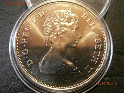 с рубля!!ВЕЛИКОБРИТАНИЯ. крона КОРОЛЕВА МАТЬ 1980г. до 18.03 - P3160002.JPG