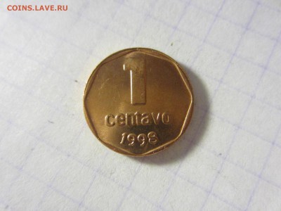 Аргентина 1 сентаво 1998, до 21.03.2014 в 22.00 мск - IMG_9109