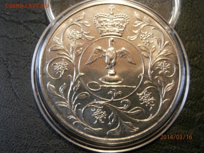 с рубля!!!ВЕЛИКОБРИТАНИЯ. крона ЮБИЛЕЙ  1977г. до 18.03 - P3160004.JPG
