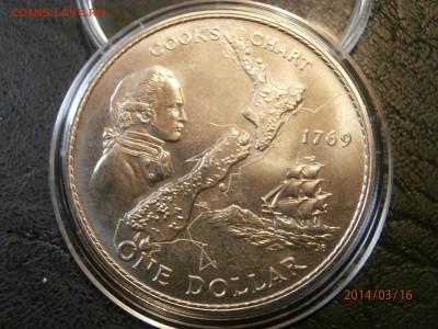 НОВ.ЗЕЛАНДИЯ 1 доллар 1969г.КУК до 18.03 - P3160009.JPG