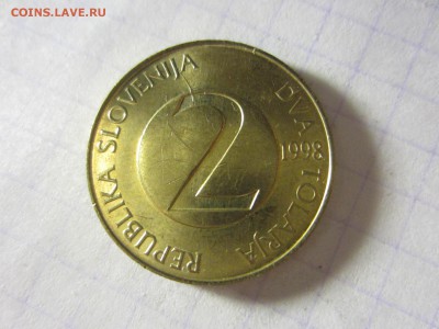 Словения 2 толар 1998, до 21.03.2014 в 22.00 мск - IMG_9129