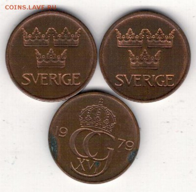 ШВЕЦИЯ 5 ЭРЕ 1911-1979 (30ШТ) ДО 20.03.14 В 22.00МСК (7981) - 4-шв5э+