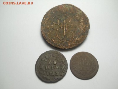 медь солянка денга, петр. денга и 5 коп  до 20.03.14  21.30 - DSCN0278 (640x480)
