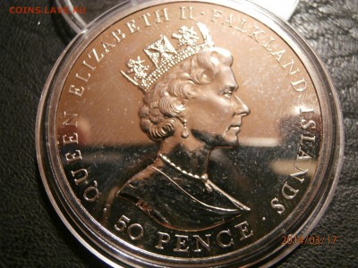 ФОЛКЛЕНДЫ. 50пенсов У.ЧЕРЧИЛЛЬ 1999г до 18.03 - P3170008.JPG