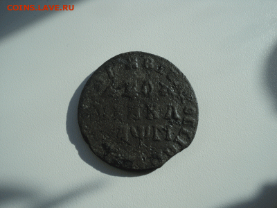1 Копейка Петра, 1713 помощь в определение и оценке - DSC07364