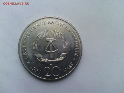 БЫСТРЫЙ АУКЦИОН!!ГДР 20 марок 1971г. Генрих Манн - IMG_20140312_193350