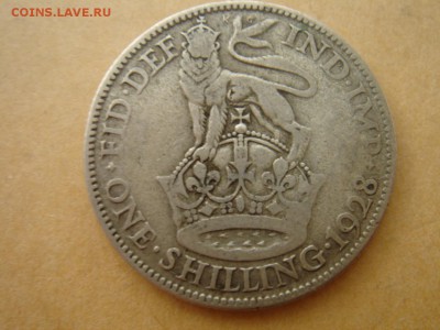 Великобритания: Ag-500 шиллинг 1928 Георг 5 до 21.03 22 - Шиллинг 1928-1.JPG