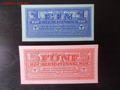ГЕРМАНИЯ рейхспфениги для Вермахта 1942 UNCдо20.03.14 в22-00 - DSCN0250