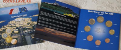 Официальные наборы Кипра и Мальты BU 2008г - DSC000088