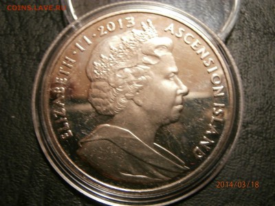 О.ВОЗНЕСЕНИЯ 2 фунта 2013г.ГЕРБ.ЧЕРЕПАХИ.  до 20.03 - P3180002.JPG