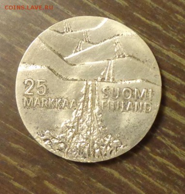 ФИНЛЯНДИЯ - 25 марок 1978 ЛЫЖНИК шикарная!! до 24.03, 22.00 - Финляндия 25 марок лыжник