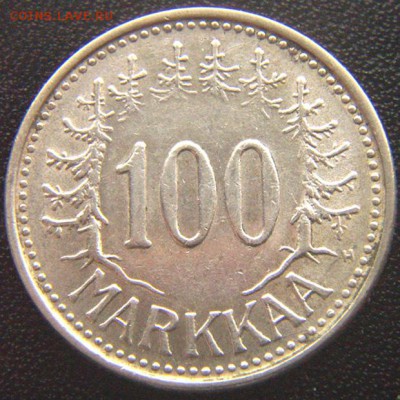 Финляндия_100 марок 1957; серебро; до 18.03_22.10мск - 7671