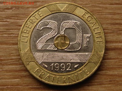 бим Франция 20 франков 1992 МсМ до 20.03.14 в 21.00 М - IMG_3358