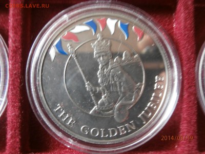 ФОЛКЛЕНДЫ 2002г.50пенсов- серия ЗОЛОТОЙ ЮБИЛЕЙ 15шт.20.03 - P3190010.JPG