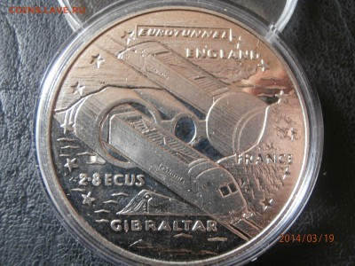 ГИБРАЛТАР. 2,8 экю ЕВРОТОННЕЛЬ 1993г. до 20.03 - P3190015.JPG