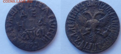 деньги петра1 разные года с 1700-1713 - DSC014144