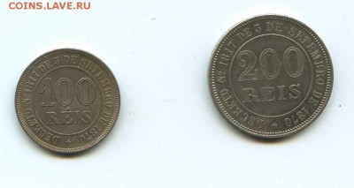 Бразилия 100 рейс 1882, 200 рейс 1871 - img037