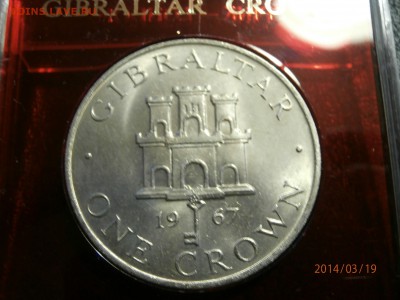 ГИБРАЛТАР. крона ЗАМОК. 1967г. до 20.03 - P3190004.JPG