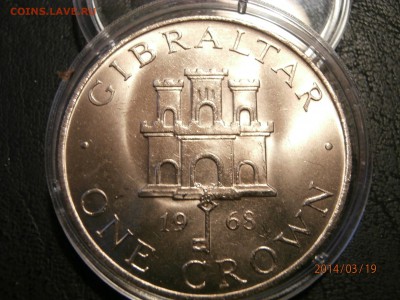 ГИБРАЛТАР. крона ЗАМОК. 1968г. до 20.03 - P3190006.JPG
