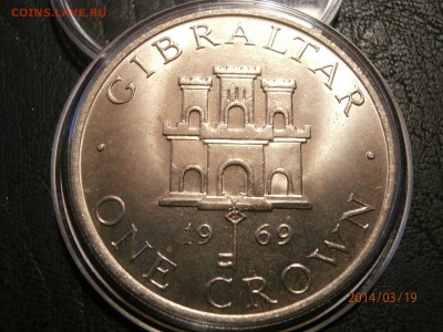 ГИБРАЛТАР. крона ЗАМОК. 1969г. до 20.03 - P3190008.JPG