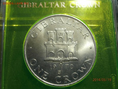 ГИБРАЛТАР. крона ЗАМОК. 1970г. до 20.03 - P3190010.JPG