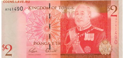 Тонга 2 паанга 2009 до 24.03.14 в 22.00мск (7656) - 1-тон2а