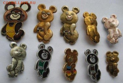 Куплю значки:олимпийский мишка (олимп 80) - image