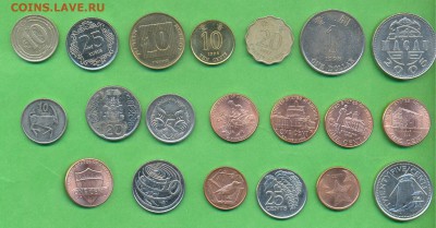 027 — 20 монет мира без повтора, до 25 марта, 22:00 мск - 027a